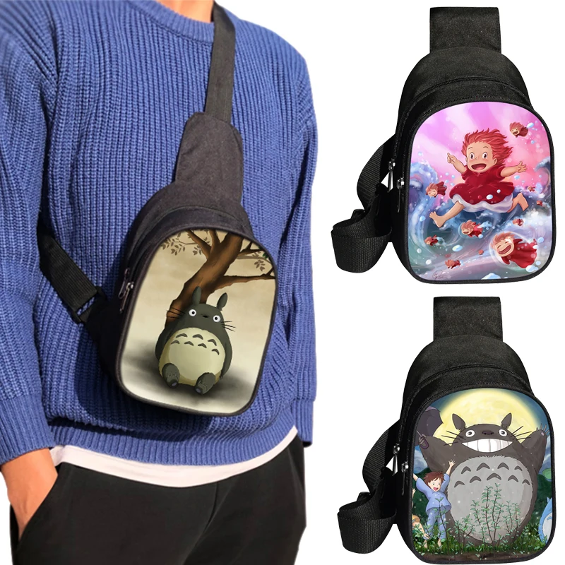 Anime Totoro Spirited Away Cute Chest Bag Hayao Miyazaki Messenger Bag for Kids Adults Travel Backpack
Anime Totoro Spirited Away Cute Chest Bag Hayao Miyazaki Messenger Bag for Kids Adults Travel Backpack