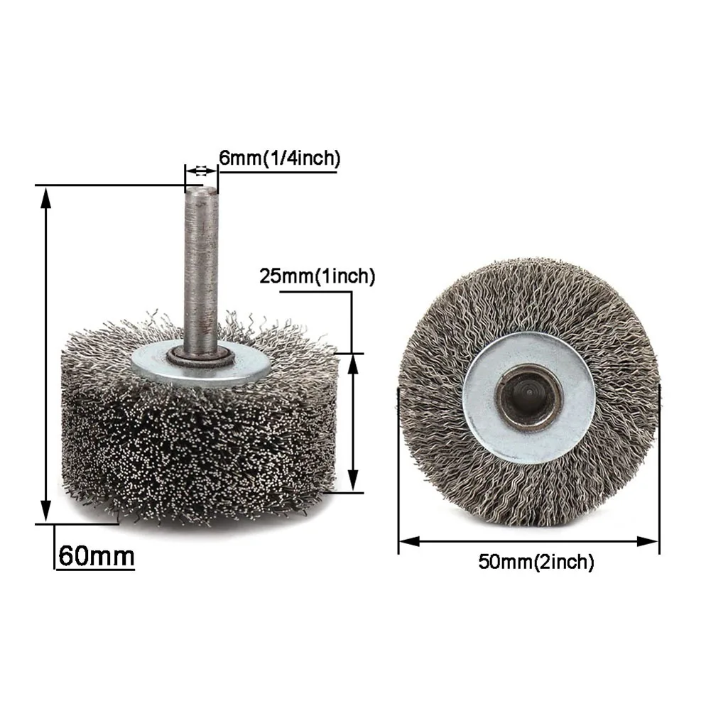 For Deburring For Wood Carving Brush Steel Wire Brush Replacement Useful Popular Stainless Steel 100% Brand New
For Deburring For Wood Carving Brush Steel Wire Brush Replacement Useful Popular Stainless Steel 100% Brand New