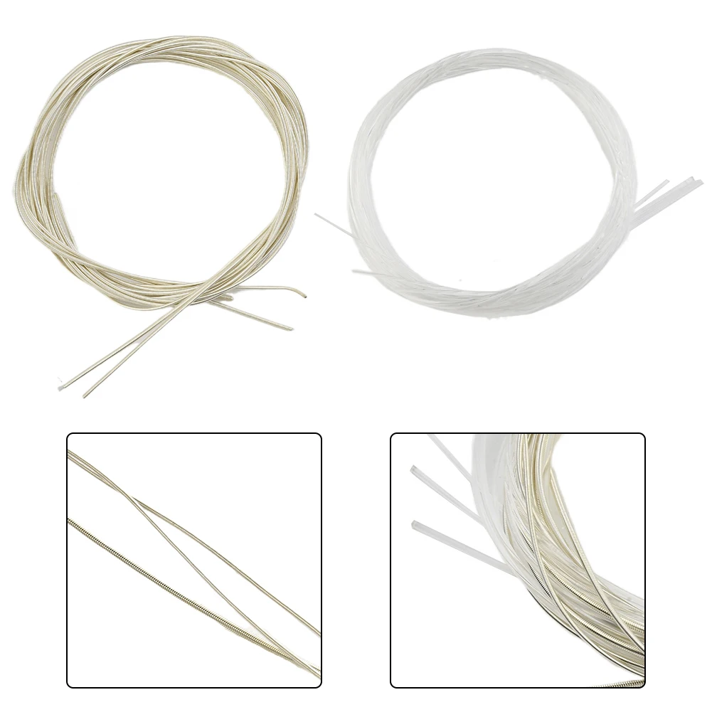 6 Pcs/Set Nylon Classical Guitar Strings Metal Nylon String Replacement Music Instruments Guitar Accessories Normal Tension
6 Pcs/Set Nylon Classical Guitar Strings Metal Nylon String Replacement Music Instruments Guitar Accessories Normal Tension