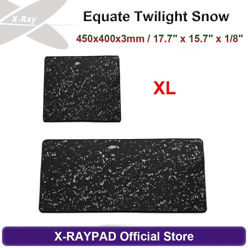 450x400x3mm - XL / 17.7" x 15.7" x 1/8" X-raypad Equate Twilight Snow Gaming Mouse Pad
450x400x3mm - XL / 17.7" x 15.7" x 1/8" X-raypad Equate Twilight Snow Gaming Mouse Pad