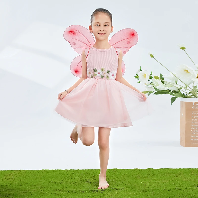 Kids Girl Butterfly Wing Fairy Wing Costumes Lightweight Wing Props Accessories for Party Halloween Christmas
Kids Girl Butterfly Wing Fairy Wing Costumes Lightweight Wing Props Accessories for Party Halloween Christmas