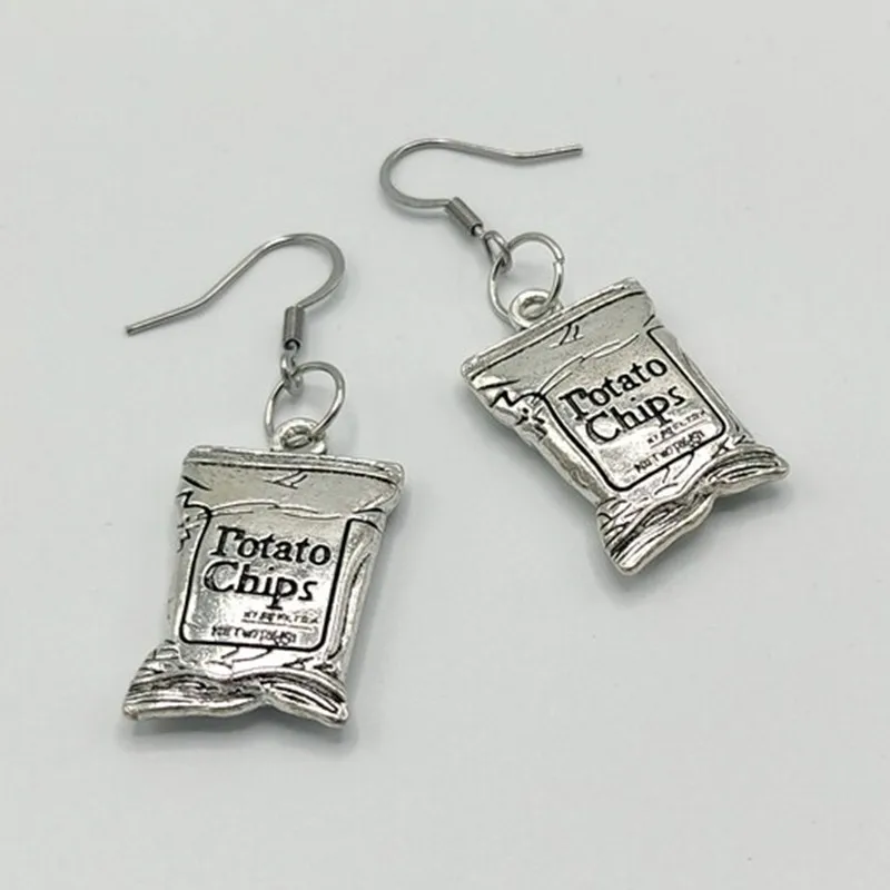 Potato Chips Food Earrings Pendant Fashion Girl Women Jewelry Accessories, Gift for Her Friendship
Potato Chips Food Earrings Pendant Fashion Girl Women Jewelry Accessories, Gift for Her Friendship