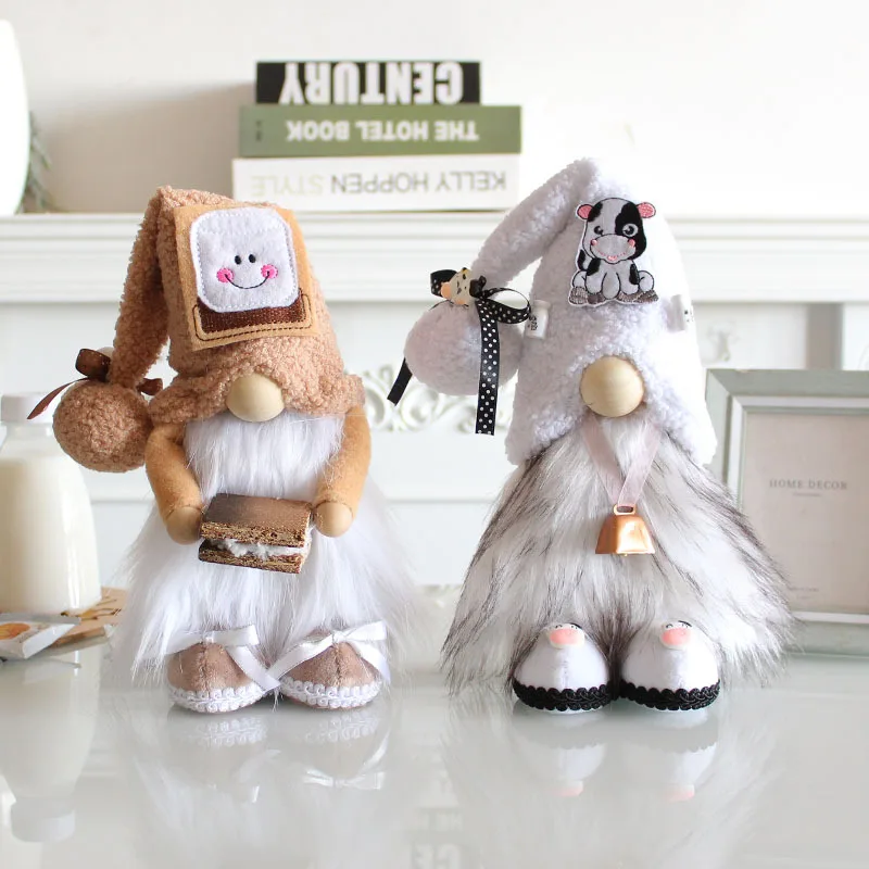 Farmhouse Cow Swedish Gnomes Gifts with Milk Bottle Nodic Plush Dairy Cattle Handmade Tiered Tray Dolls Holiday Party Decoration
Farmhouse Cow Swedish Gnomes Gifts with Milk Bottle Nodic Plush Dairy Cattle Handmade Tiered Tray Dolls Holiday Party Decoration