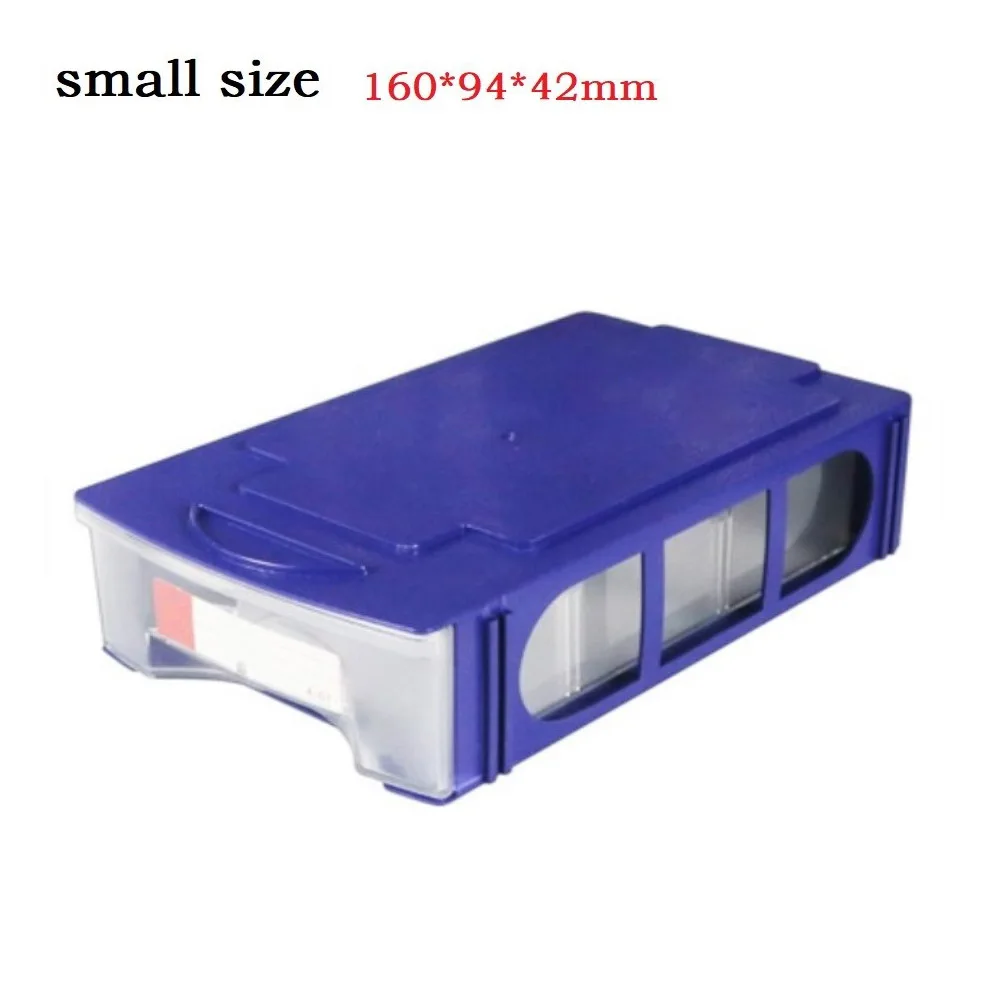 1PC Organizer Box Tool Box Stackable Hardware Parts Storage Boxes Component Screws Plastic Organizing Box Tool Organizer
1PC Organizer Box Tool Box Stackable Hardware Parts Storage Boxes Component Screws Plastic Organizing Box Tool Organizer
