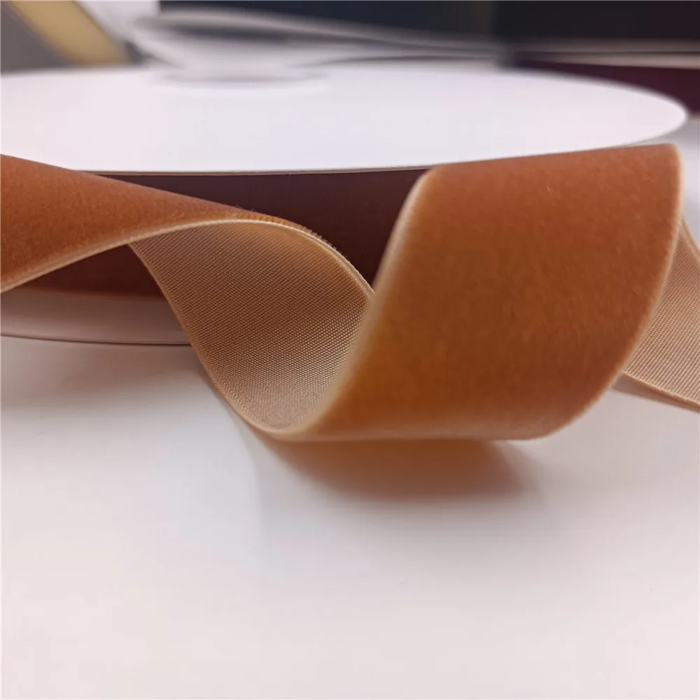 25mm Single Face Ginger Velvet Ribbon for Handmade Gift Bouquet Wrapping Party Decoration Christmas Inelastic
25mm Single Face Ginger Velvet Ribbon for Handmade Gift Bouquet Wrapping Party Decoration Christmas Inelastic