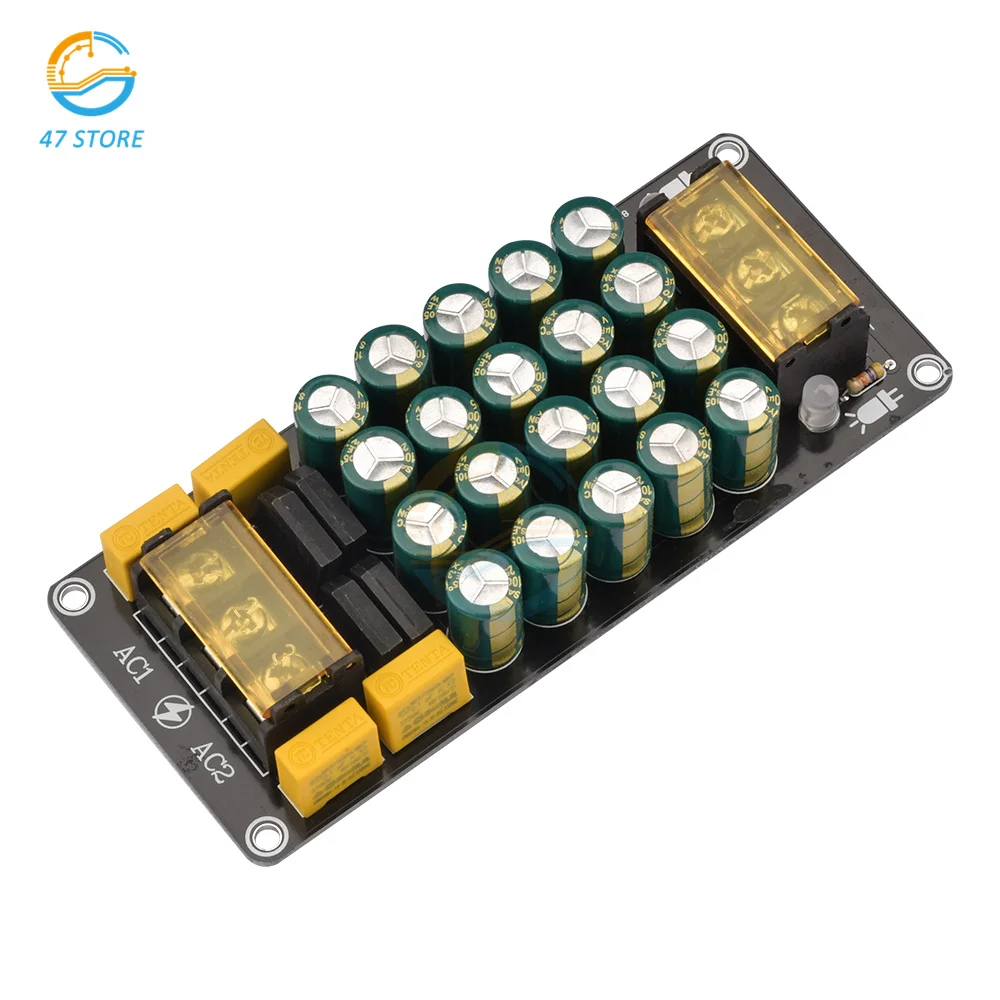 12A Output Positive Negative DC Voltage Power Supply Rectifier Filter Power Amplifier Rectifier Filter Board 1200W
12A Output Positive Negative DC Voltage Power Supply Rectifier Filter Power Amplifier Rectifier Filter Board 1200W