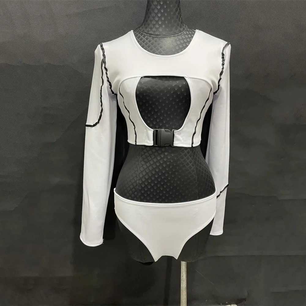 Steel Tube Dance Sexy Hollow Chest Long Sleeve Short Split Suit Performance Clothes Group Dance Team Leader Performance Clothes
Steel Tube Dance Sexy Hollow Chest Long Sleeve Short Split Suit Performance Clothes Group Dance Team Leader Performance Clothes