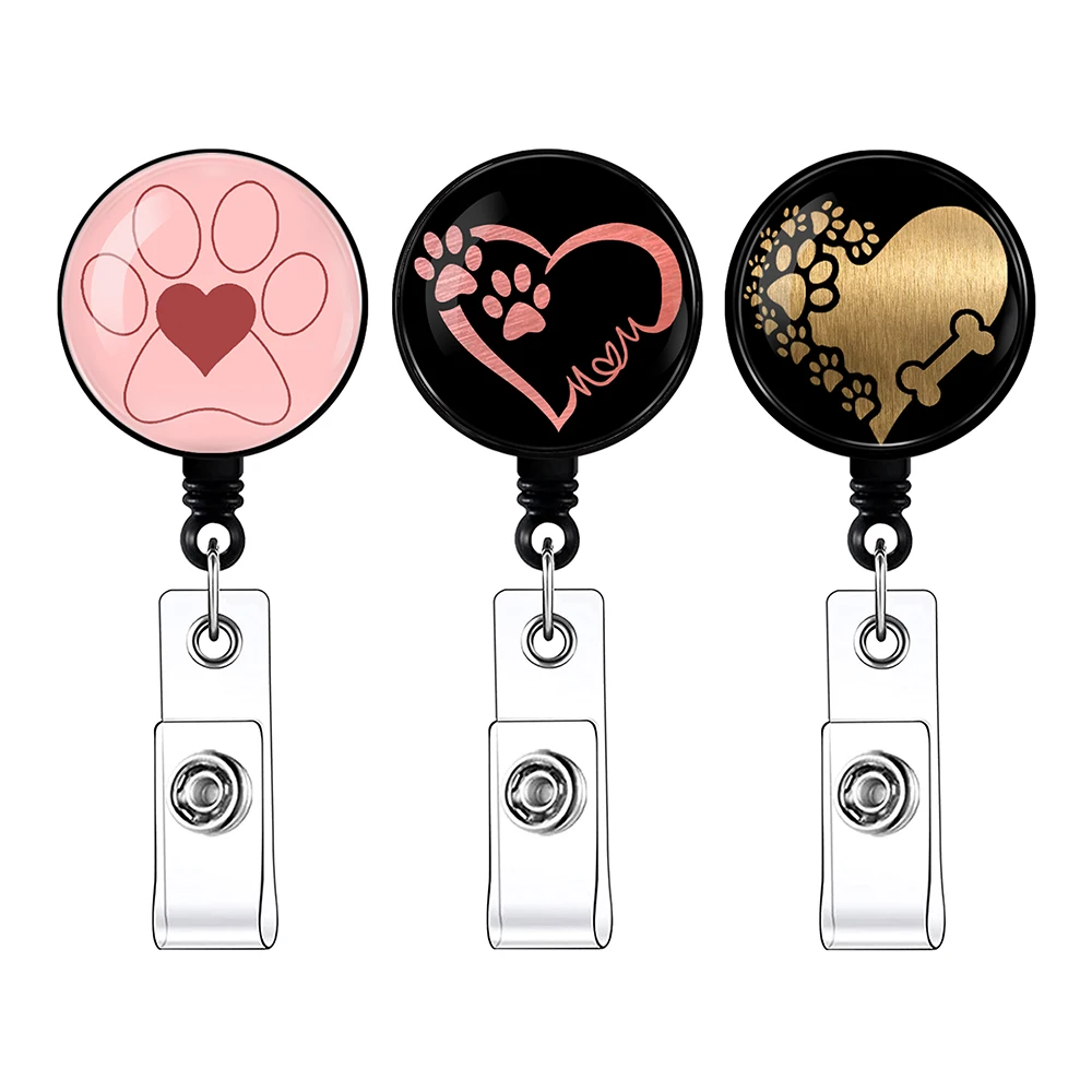 CB1419 Dow Paw Retractable Badge Reel for Name Badge Holder Nurse Employee Work Card Clip ID Tag Pass Card Accessories Clip Reel
CB1419 Dow Paw Retractable Badge Reel for Name Badge Holder Nurse Employee Work Card Clip ID Tag Pass Card Accessories Clip Reel