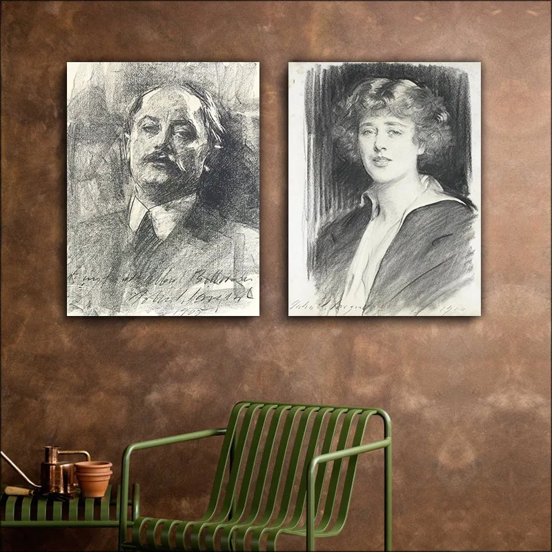 Vintage Figure Painting, Sketch Drawing Avatar Canvas Painting, Character Poster, School Wall Decoration Painting Print Paintin
Vintage Figure Painting, Sketch Drawing Avatar Canvas Painting, Character Poster, School Wall Decoration Painting Print Paintin