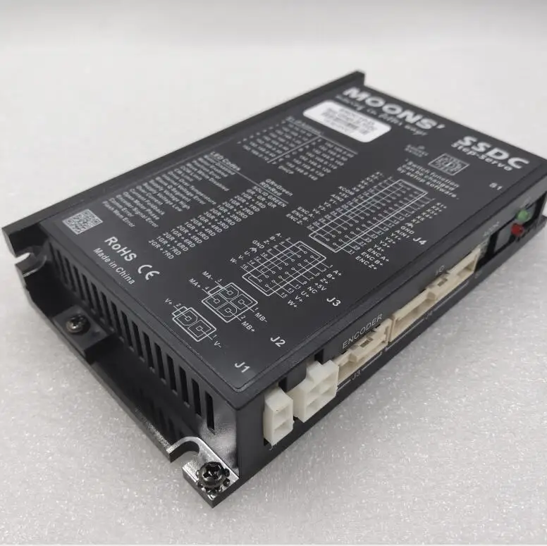 MOONS SSDC10-D 24-70V 0.1A-10A closed loop servo motor drive Ethernet ModbusTCP nema 23 nema 34 stepper motor drive
MOONS SSDC10-D 24-70V 0.1A-10A closed loop servo motor drive Ethernet ModbusTCP nema 23 nema 34 stepper motor drive