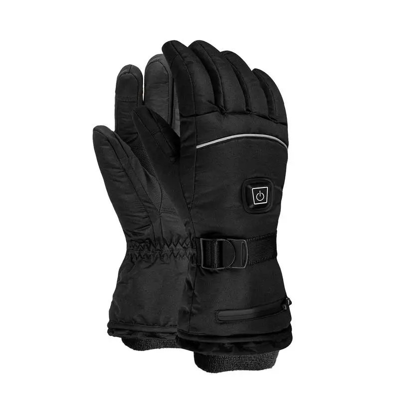 

Three-speed Thermostat Electric Heating Gloves 4000 MAh Rechargeable Lithium Battery Heating Gloves Warm Ski Gloves