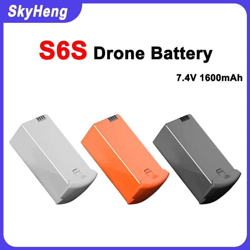 

S6S Drone Battery Original Battery 7.4V 1600mAh For S6S MINI Camera Drone Battery Lipo Battery Accessories
