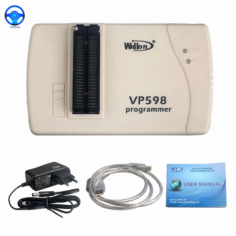 VP598 Universal Programmer Promotion for Original Wellon VP598 Universal Programmer (Upgrade Version of VP390)
VP598 Universal Programmer Promotion for Original Wellon VP598 Universal Programmer (Upgrade Version of VP390)
