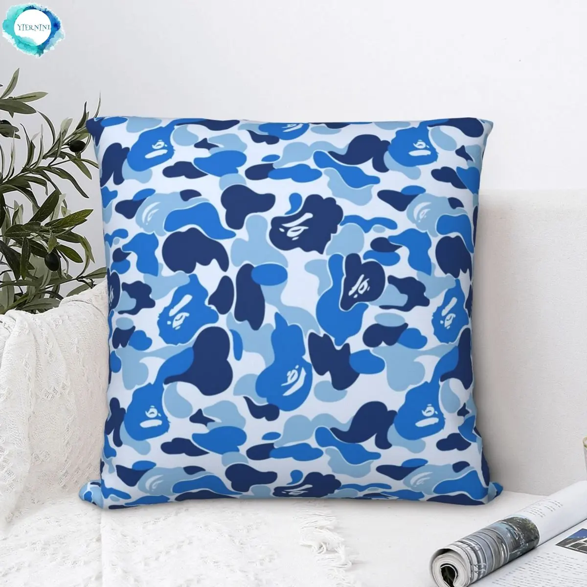 Bape Camouflage Square Pillowcase Cushion Cover Creative Zipper Home Decorative Throw Pillow Case Home Nordic 45*45cm
Bape Camouflage Square Pillowcase Cushion Cover Creative Zipper Home Decorative Throw Pillow Case Home Nordic 45*45cm