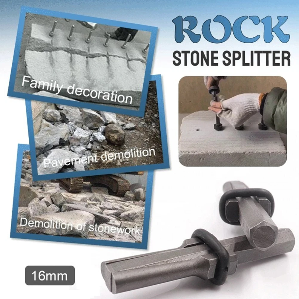 5PCS 5/8'' Hard Stone Splitting Chisels Rock Splitter Metal Plug Wedges Feathers Shims For Concrete Granite Concrete Hand Tools
5PCS 5/8'' Hard Stone Splitting Chisels Rock Splitter Metal Plug Wedges Feathers Shims For Concrete Granite Concrete Hand Tools