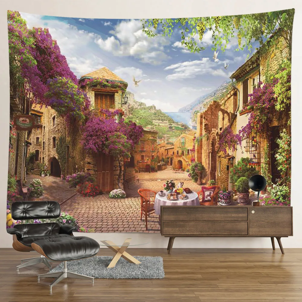 Nature Plant Flower Tapestry Building Art for Bedroom Aesthetic Tree Landscape Tapestry Wall Hanging for Living Room Dorm Decor
Nature Plant Flower Tapestry Building Art for Bedroom Aesthetic Tree Landscape Tapestry Wall Hanging for Living Room Dorm Decor