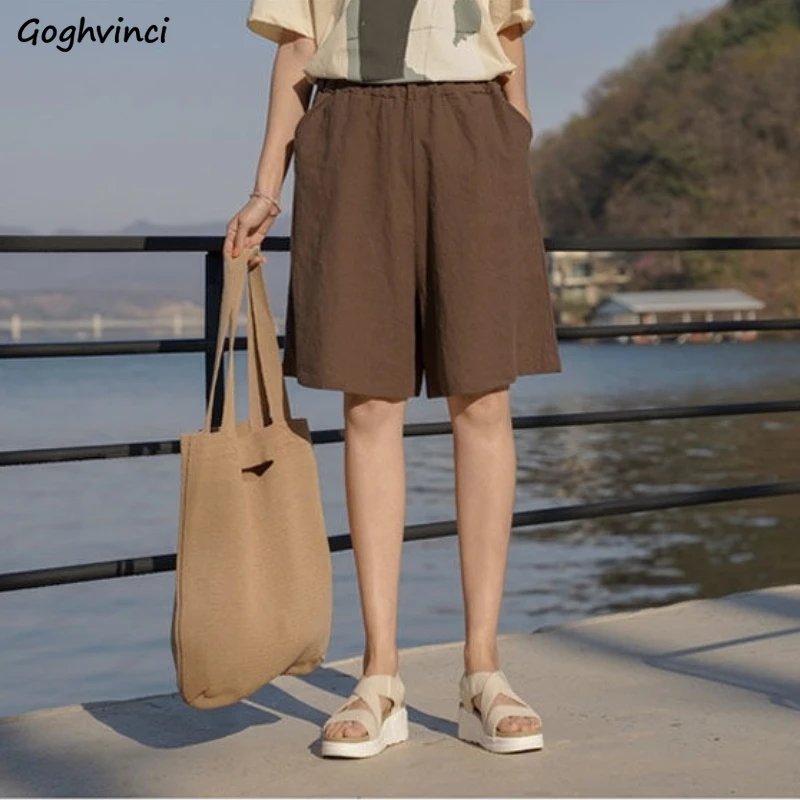 Shorts Women Cozy Female Soft Elastic Waist Solid Loose Casual Simple Students Summer New Arrival Popular Holiday Trousers Ins
Shorts Women Cozy Female Soft Elastic Waist Solid Loose Casual Simple Students Summer New Arrival Popular Holiday Trousers Ins