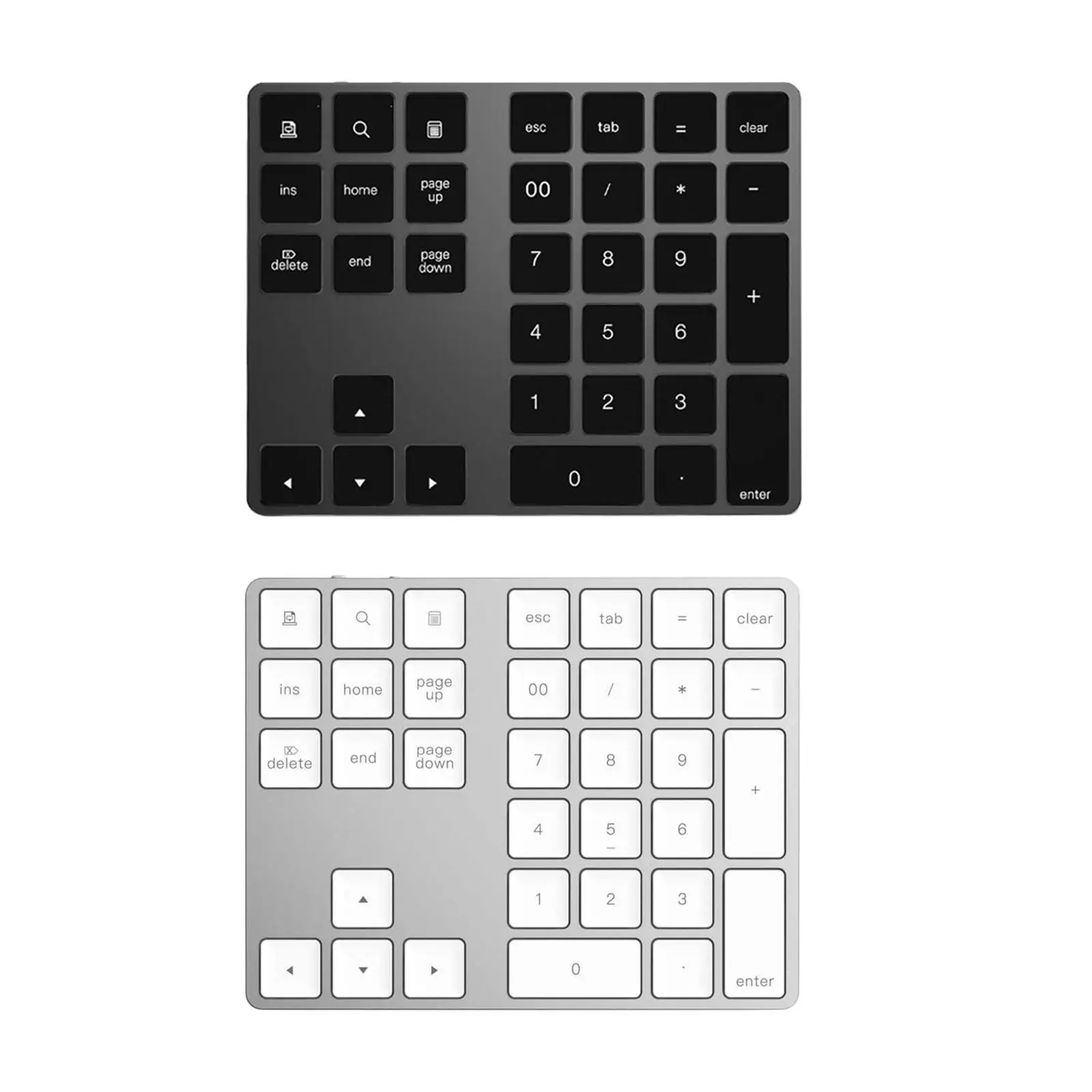 34 Keys Bluetooth Numeric Keypad Keyboard Numpad for Computer PC Desktop Notebook
34 Keys Bluetooth Numeric Keypad Keyboard Numpad for Computer PC Desktop Notebook