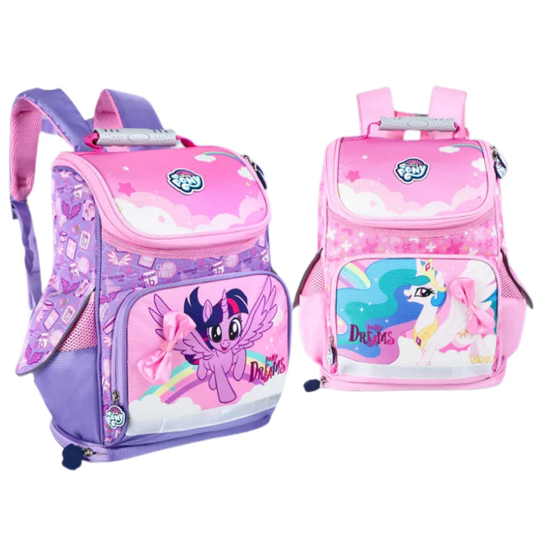 New Kawaii My Little Pony Girls Cartoon Personality Cute Schoolbag Primary School Children Anime Backpack School Supplies Gift
New Kawaii My Little Pony Girls Cartoon Personality Cute Schoolbag Primary School Children Anime Backpack School Supplies Gift