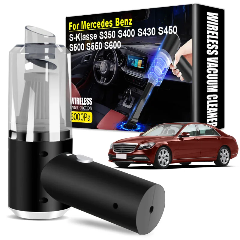 Handheld Car Cordless Vacuum Cleaner for Car Cleaning Auto Goods for Mercedes Benz S-Klasse S350 S400 S430 S450 S500 S550 S600
Handheld Car Cordless Vacuum Cleaner for Car Cleaning Auto Goods for Mercedes Benz S-Klasse S350 S400 S430 S450 S500 S550 S600