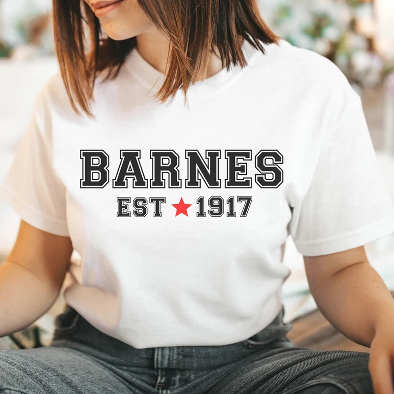 Футболка Barnes 1917, женская, в готическом стиле, футболка с логотипом супергероя
Футболка Barnes 1917, женская, в готическом стиле, футболка с логотипом супергероя