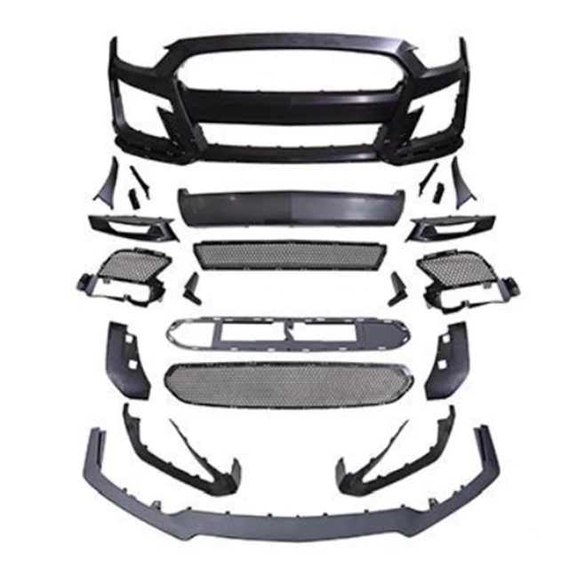 Car Bumpers Accessories Black Plastic Front Bumper For Ford Mustang 2015-2021 GT500
Car Bumpers Accessories Black Plastic Front Bumper For Ford Mustang 2015-2021 GT500
