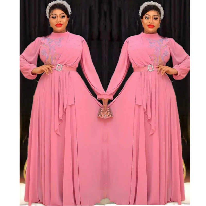 Plus Size African Party Dresses for Women 2023 New Summer Chiffon Long Maxi Dress Elegant Kaftan Muslim Gown Ladies Clothing
Plus Size African Party Dresses for Women 2023 New Summer Chiffon Long Maxi Dress Elegant Kaftan Muslim Gown Ladies Clothing