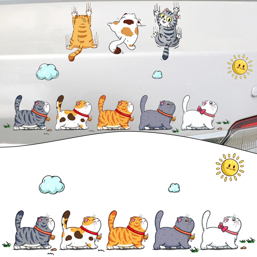 8pcs Cute Cat Adhesive Vinyl Decal Sticker Funny Animal Pet SUV Truck Car Rear Body Funny Cat Stickers Decorarion
8pcs Cute Cat Adhesive Vinyl Decal Sticker Funny Animal Pet SUV Truck Car Rear Body Funny Cat Stickers Decorarion