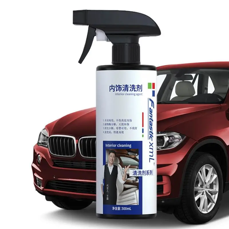 Leather Cleaner For Car 500ml Effective Car Interior Cleaner Leather Car Seat Cleaner Stain Remover For Carpet Upholstery Fabric 
Leather Cleaner For Car 500ml Effective Car Interior Cleaner Leather Car Seat Cleaner Stain Remover For Carpet Upholstery Fabric