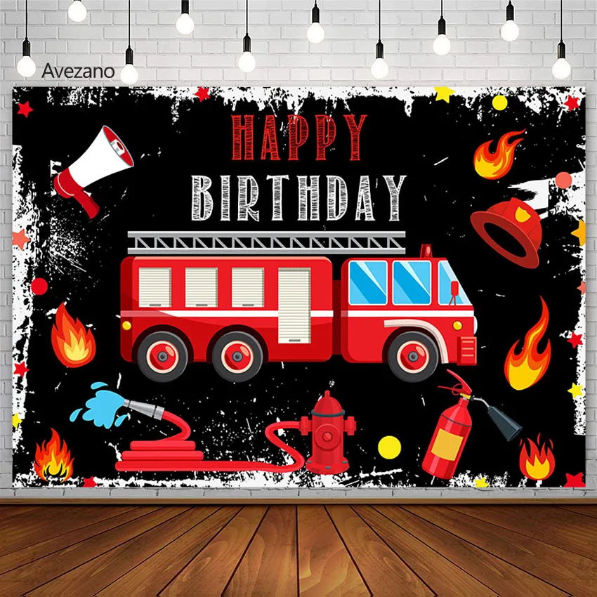 Avezano Photography Background Fire Truck Water Boy Birthday Party Banner Customizable Backdrops Decor Photo Studio Photozone
Avezano Photography Background Fire Truck Water Boy Birthday Party Banner Customizable Backdrops Decor Photo Studio Photozone