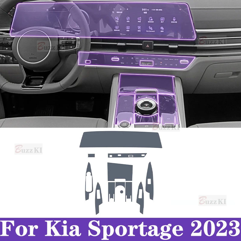 Для Kia Sportage 2023, салон автомобиля, центральная консоль, навигация, прозрачный ТПУ, защитная краска, автомобильная пленка, наклейка против царапин
Для Kia Sportage 2023, салон автомобиля, центральная консоль, навигация, прозрачный ТПУ, защитная краска, автомобильная пленка, наклейка против царапин