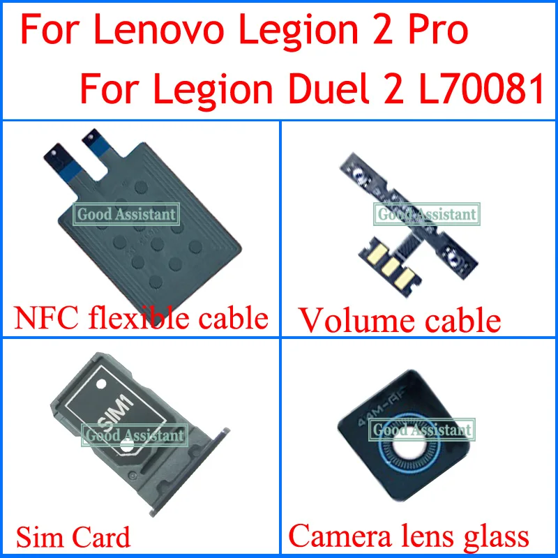 Гибкий кабель для материнской платы Lenovo Legion 2 Pro L70081 1/2 Usb с функцией ВКЛ./ВЫКЛ. И