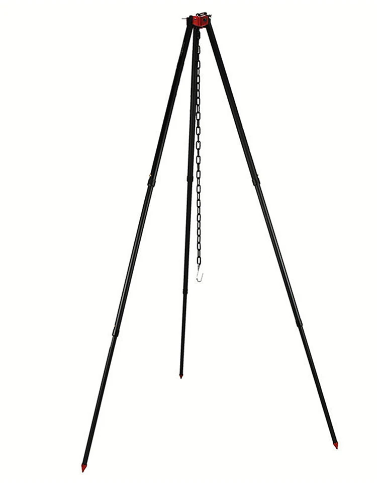 Outdoor Camping Tripod Portable Hanging Burning Pot Rack Bracket Burner Burner Camping Stove Gas Strong Cookware Supplies Fire
Outdoor Camping Tripod Portable Hanging Burning Pot Rack Bracket Burner Burner Camping Stove Gas Strong Cookware Supplies Fire