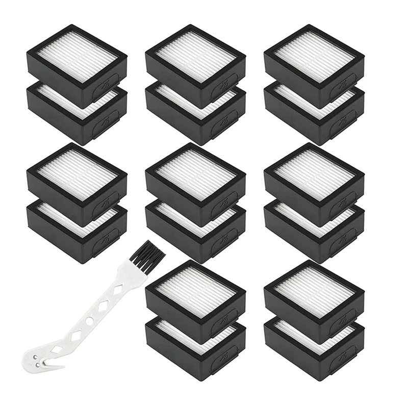Replacement HEPA Filter Compatible For Irobot Roomba I7 I7+ I3 E5 E6 E7 Robot Vacuum Cleaners Accessories
Replacement HEPA Filter Compatible For Irobot Roomba I7 I7+ I3 E5 E6 E7 Robot Vacuum Cleaners Accessories