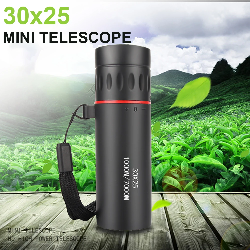 HD 30x25 Monocular Telescope Binoculars Zooming Focus Green Film Binocular Optical Hunting Tourism Scope For Outdoor Hot Selling
HD 30x25 Monocular Telescope Binoculars Zooming Focus Green Film Binocular Optical Hunting Tourism Scope For Outdoor Hot Selling