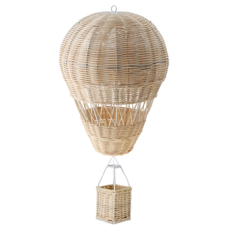 Bedroom Kindergarten Rattan Woven Hot Air Balloon Shaped Wall Hanging Decoration 
Bedroom Kindergarten Rattan Woven Hot Air Balloon Shaped Wall Hanging Decoration