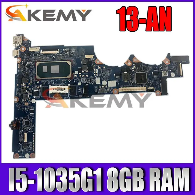 For HP Pavilion 13-AN1018TU Laptop Motherboard L68367-001 L68367-601 DAG7DCMB8D0 With I5-1035G1 CPU 8GB RAM 100% Tested
For HP Pavilion 13-AN1018TU Laptop Motherboard L68367-001 L68367-601 DAG7DCMB8D0 With I5-1035G1 CPU 8GB RAM 100% Tested
