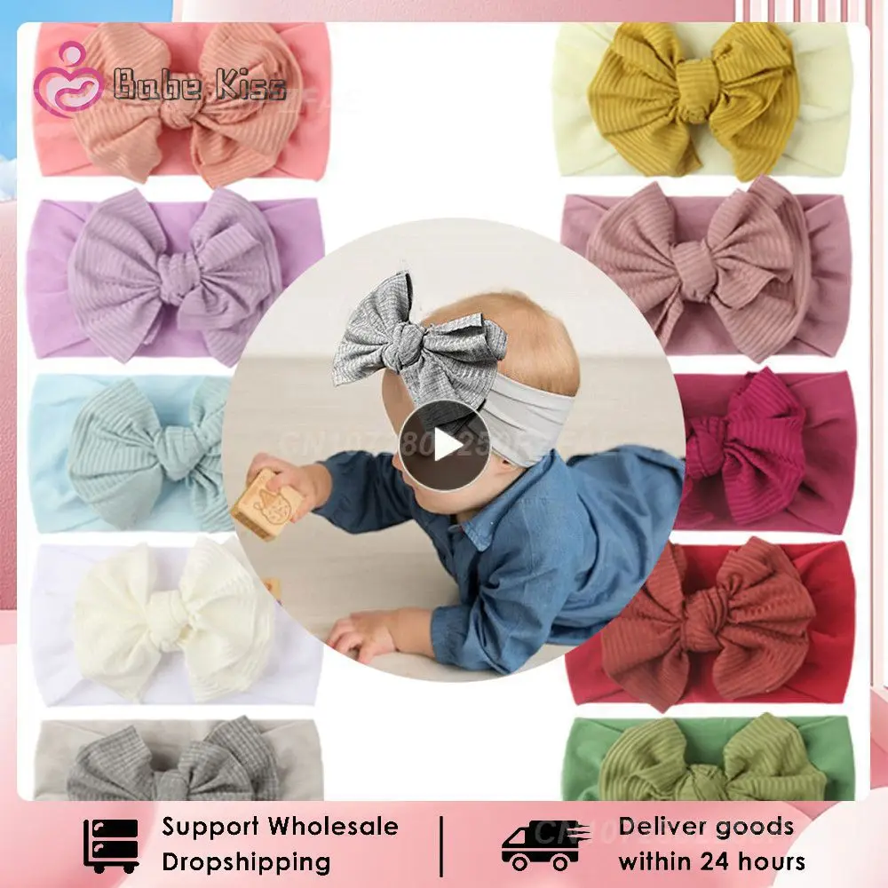 1~10PCS Colors Baby Headband BowKnot Nylon Soft Elastic Headwrap Solid Color Wide-Edged Hairband Newborn Baby Girls Hair
1~10PCS Colors Baby Headband BowKnot Nylon Soft Elastic Headwrap Solid Color Wide-Edged Hairband Newborn Baby Girls Hair