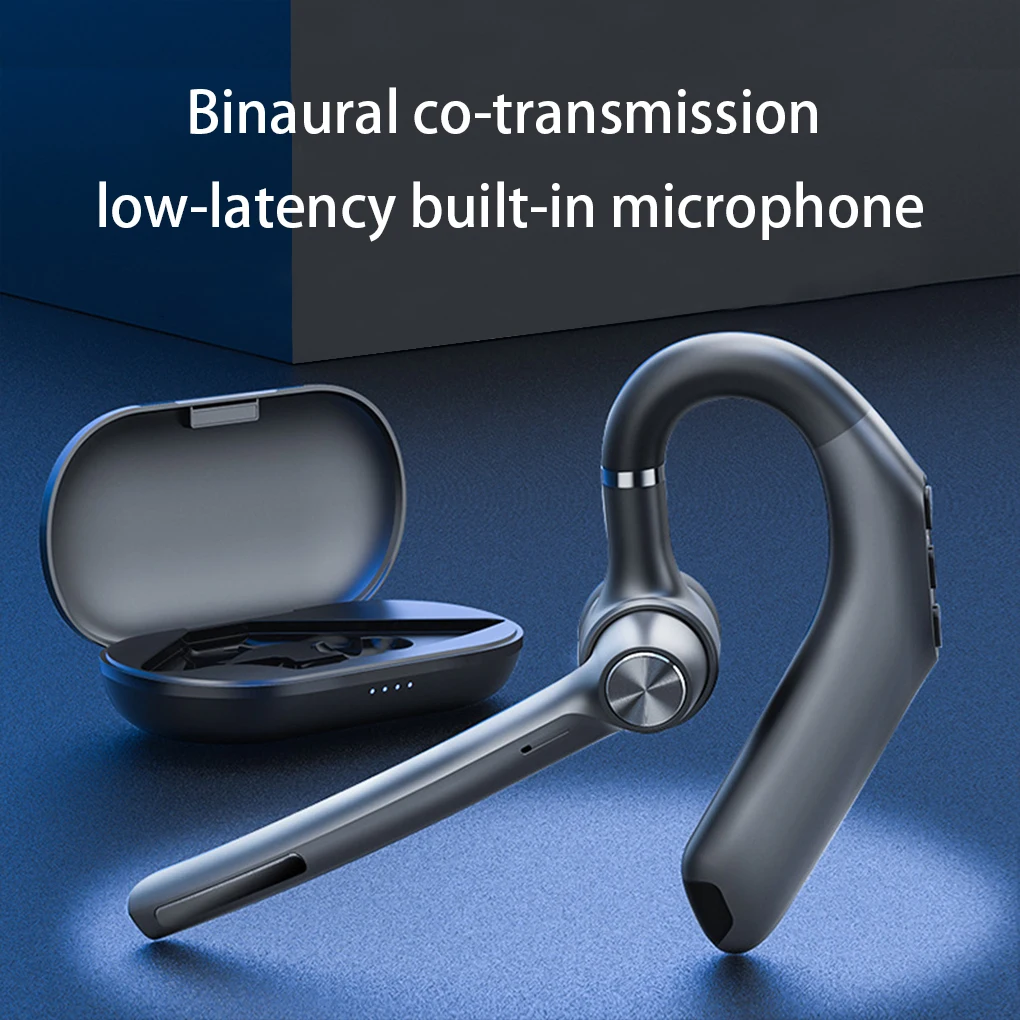 Беспроводные наушники с ушным крючком, Bluetooth-совместимые Hi-Fi наушники с вращением на 360 градусов, портативные стереонаушники-вкладыши
Беспроводные наушники с ушным крючком, Bluetooth-совместимые Hi-Fi наушники с вращением на 360 градусов, портативные стереонаушники-вкладыши