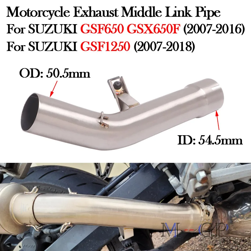 Выхлопная система Slip-On для мотоциклов SUZUKI GSX650F GSF650 GSF1250 2007-2018: модифицированная выхлопная труба, глушитель, соединительная труба
Выхлопная система Slip-On для мотоциклов SUZUKI GSX650F GSF650 GSF1250 2007-2018: модифицированная выхлопная труба, глушитель, соединительная труба