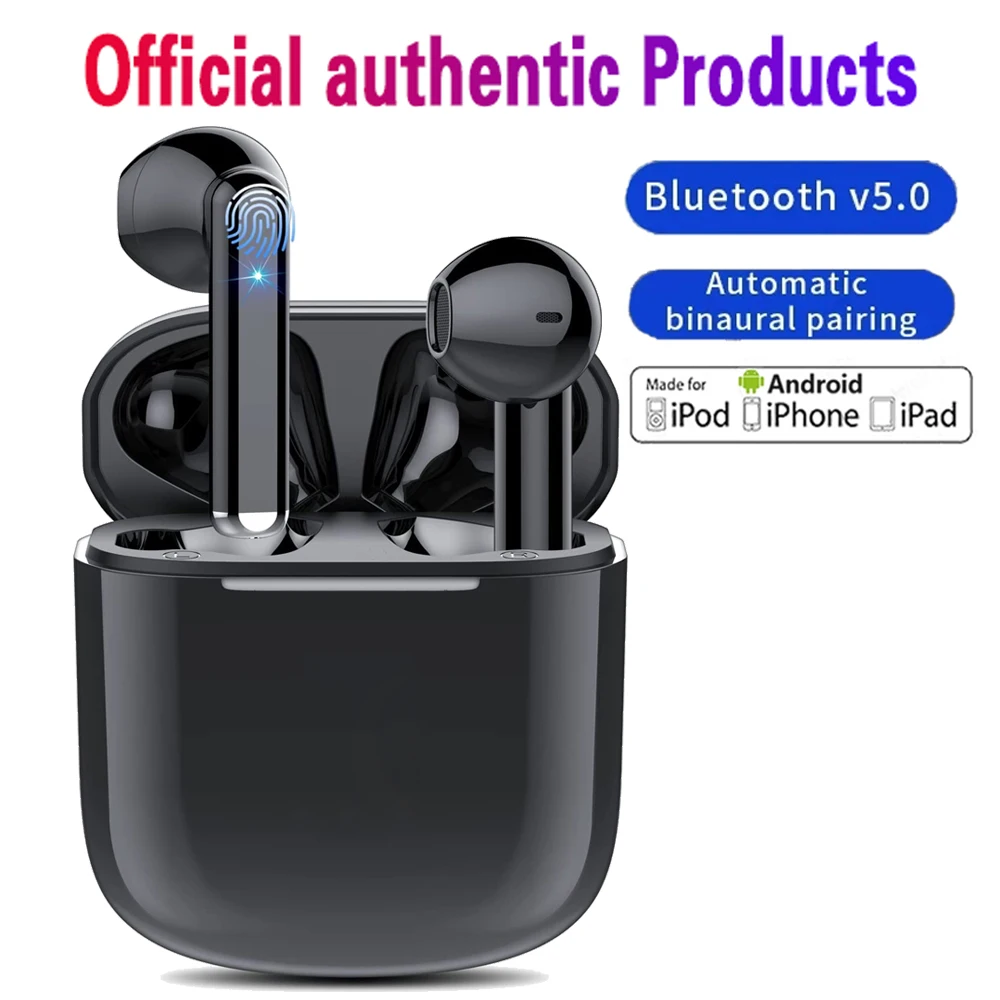 High Quality Bluetooth Headphones Wireless Earbuds Mini Pods Fone Bluetooth And Box With Microphone Touch Control Earphones Bass
High Quality Bluetooth Headphones Wireless Earbuds Mini Pods Fone Bluetooth And Box With Microphone Touch Control Earphones Bass