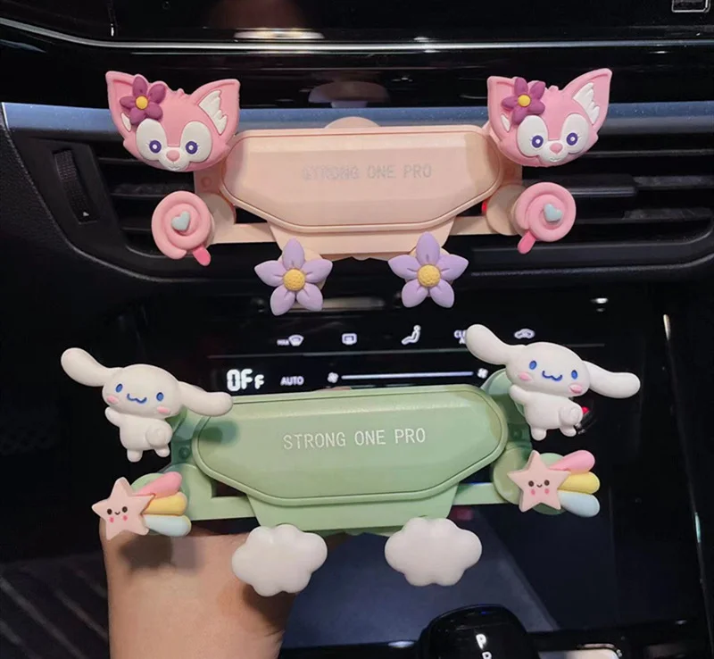 Sanrio Creative Cartoon Mymelody Cinnamoroll Car Air Outlet Mobile Phone Holder Special Car Navigation Mobile Phone Holder
Sanrio Creative Cartoon Mymelody Cinnamoroll Car Air Outlet Mobile Phone Holder Special Car Navigation Mobile Phone Holder