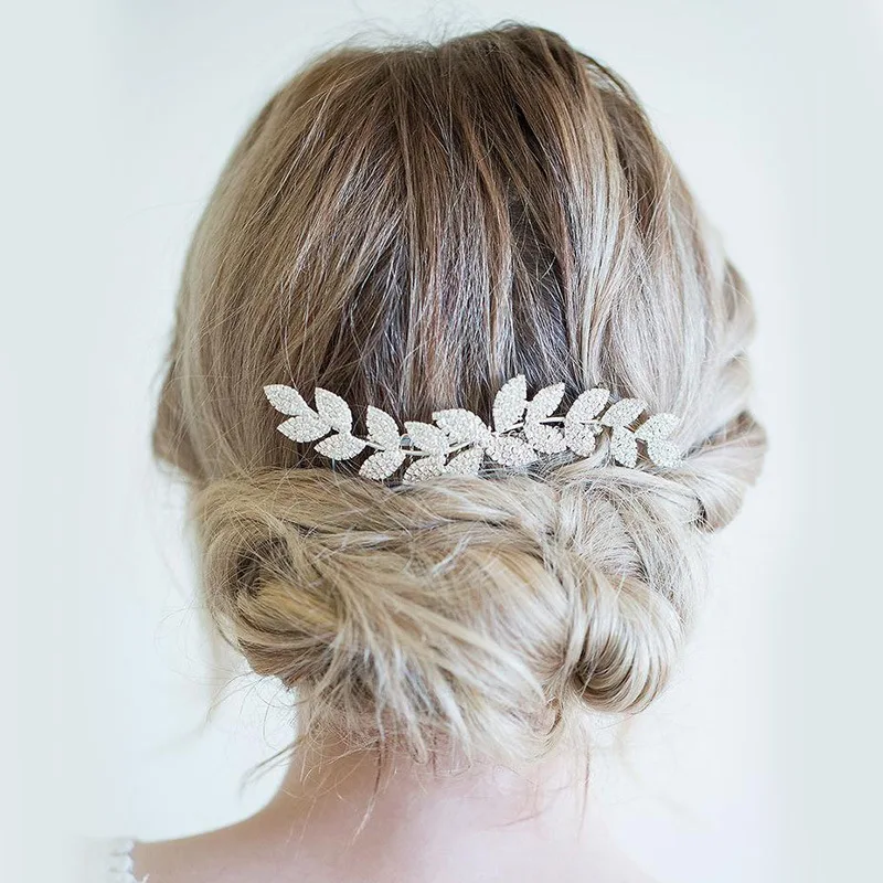 Wavy Shape Hair Combs Rhinestone Leaves Handmade Sweet Headdress Dancing Prom Rhinestone Leaves Handmade Sweet Headdress Nin668
Wavy Shape Hair Combs Rhinestone Leaves Handmade Sweet Headdress Dancing Prom Rhinestone Leaves Handmade Sweet Headdress Nin668