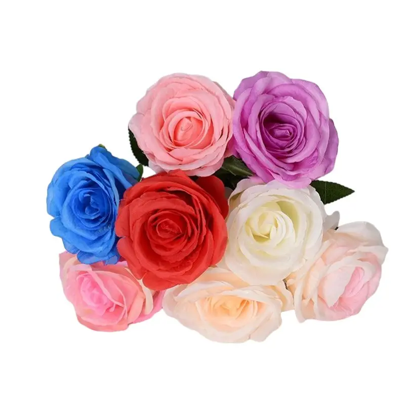 Artificial Flowers Silks Rose High quality White Bouquet Pink fake bouquet for home wedding flowers decoration
Artificial Flowers Silks Rose High quality White Bouquet Pink fake bouquet for home wedding flowers decoration