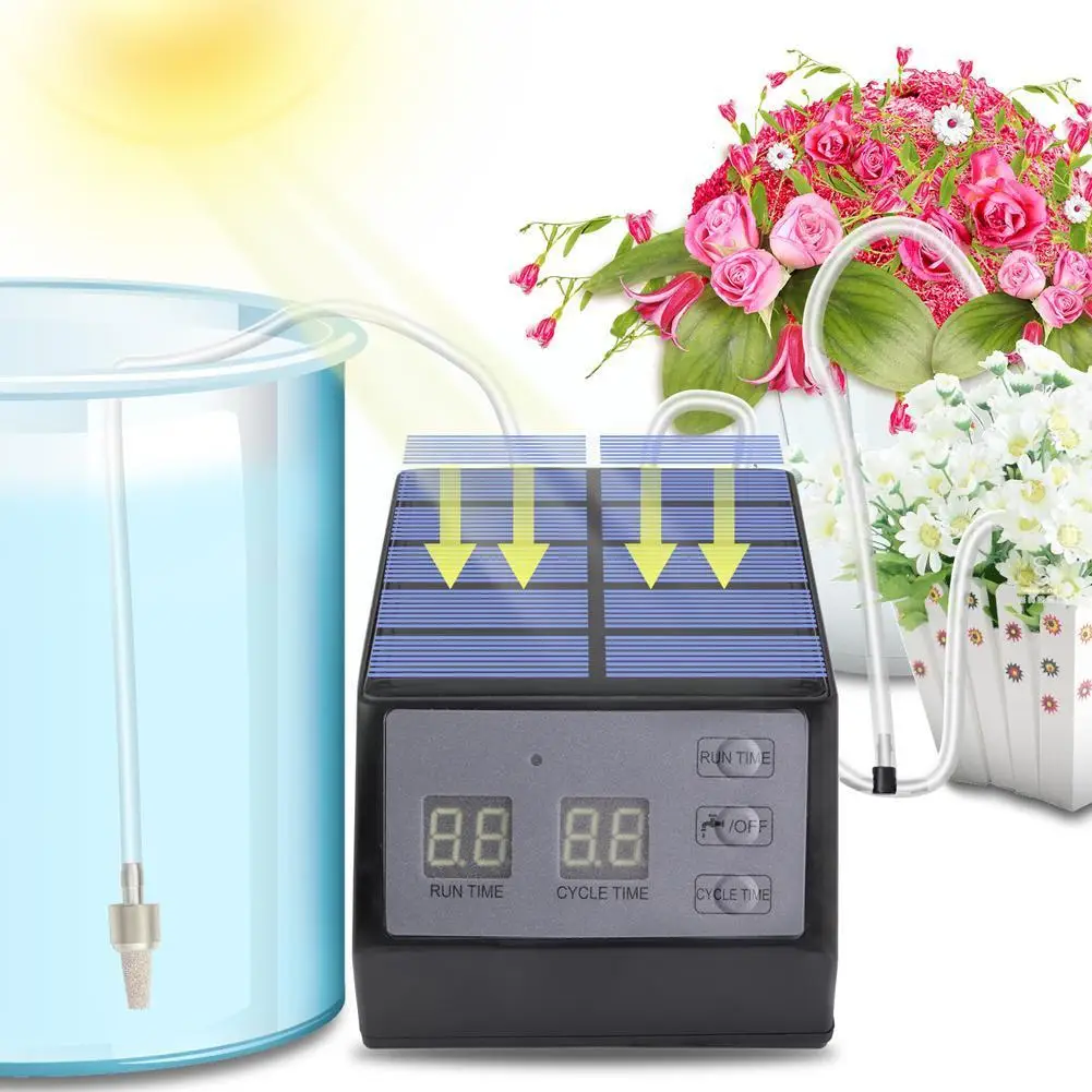 Solar Timed Intelligent Automatic Flower Watering Device Garden Drip Irrigation System Kit For Indoor Outdoor Balcony Plant C6f1
Solar Timed Intelligent Automatic Flower Watering Device Garden Drip Irrigation System Kit For Indoor Outdoor Balcony Plant C6f1
