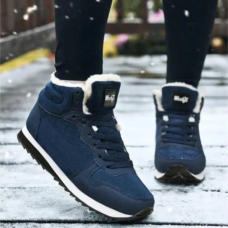 Men's snow boots Winter men's thick warm vulcanized shoes non-slip ankle cotton boots plus size recreational running shoes 36-48
Men's snow boots Winter men's thick warm vulcanized shoes non-slip ankle cotton boots plus size recreational running shoes 36-48