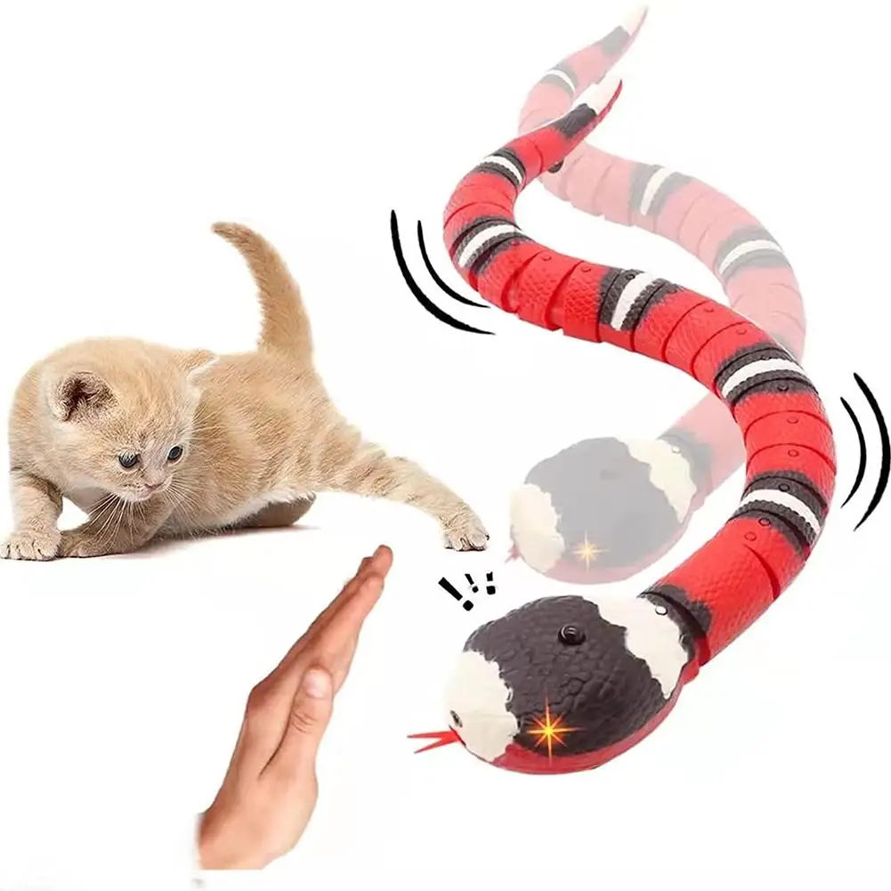 Intelligent Electric Induction Snake Toy Usb Rechargeable Simulation Snake Pet Cat Interactive Game 3D Rattlesnake Crawling Toy
Intelligent Electric Induction Snake Toy Usb Rechargeable Simulation Snake Pet Cat Interactive Game 3D Rattlesnake Crawling Toy