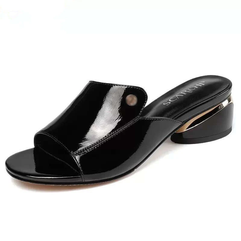 2022 Summer Fashion Heels Slides Shoes for Girls Comfortable Sandals Woman Red Sexy Pu Soft Leather Open Toe Female Slippers
2022 Summer Fashion Heels Slides Shoes for Girls Comfortable Sandals Woman Red Sexy Pu Soft Leather Open Toe Female Slippers