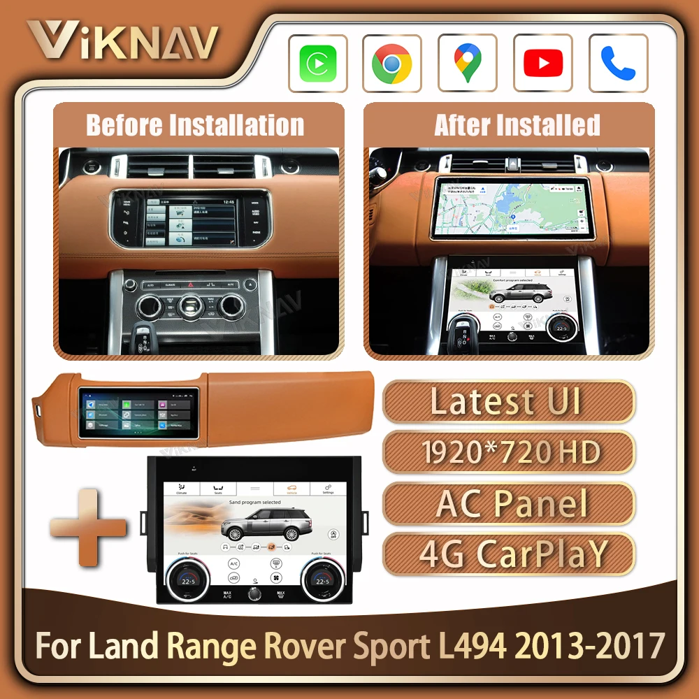 Android 10 автомобильный радиоприемник Carplay, дисплей переменного тока, сенсорный автомобильный GPS-навигатор, головное устройство для Land Rover Range ...
Android 10 автомобильный радиоприемник Carplay, дисплей переменного тока, сенсорный автомобильный GPS-навигатор, головное устройство для Land Rover Range ...