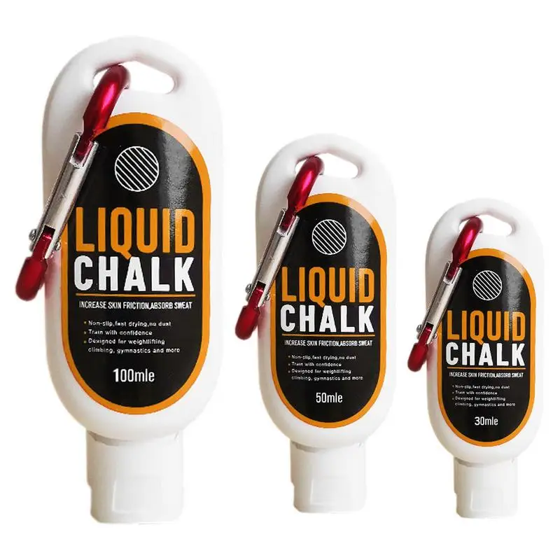 30/50/100ml Liquid Chalk Sports Magnesium Powder Grip Anti Slip Cream for Fitness Weight Lifting Climbing Gym Sports
30/50/100ml Liquid Chalk Sports Magnesium Powder Grip Anti Slip Cream for Fitness Weight Lifting Climbing Gym Sports